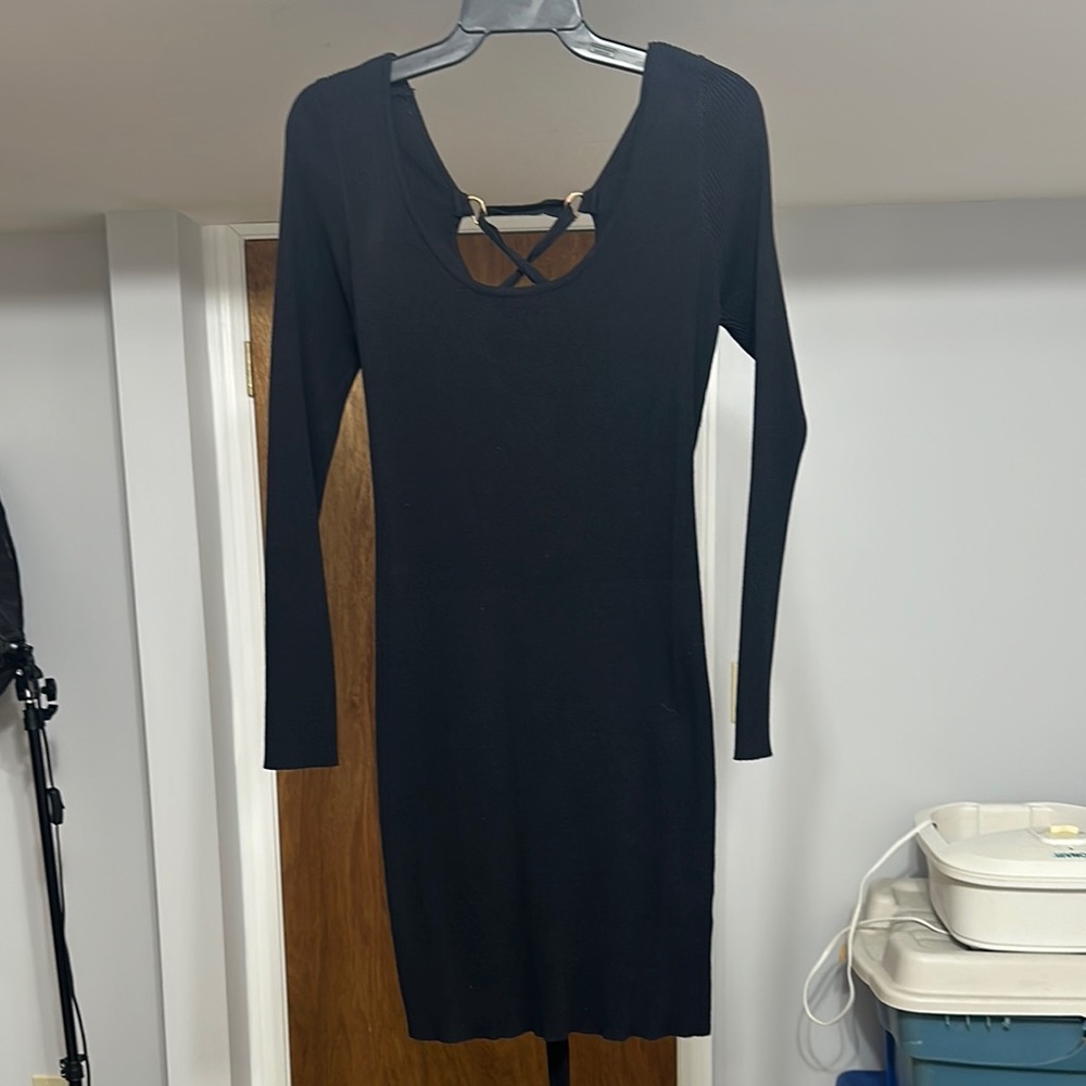CRISS CROSS SWEATER DRESS 🖤